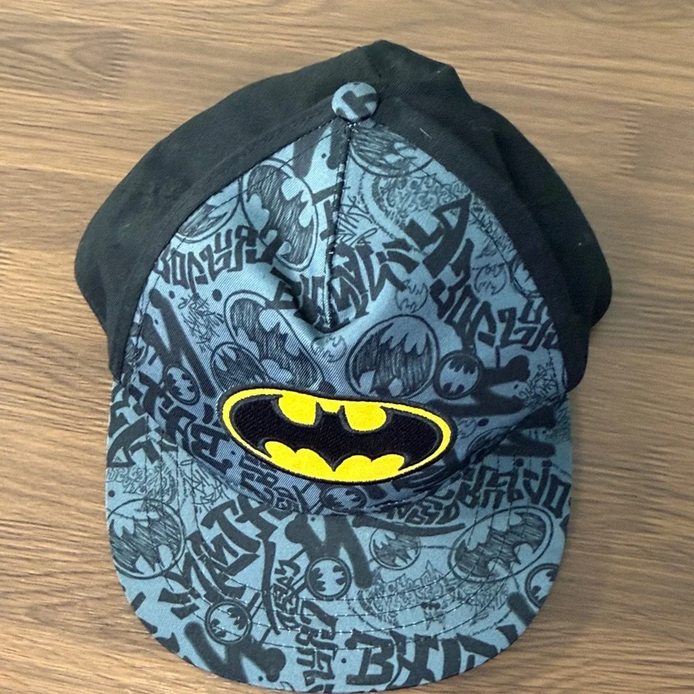 Batman Kids SnapBack Cap - Black‎ and Yellow